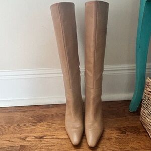 Sam Edelman Beige Heeled Boots